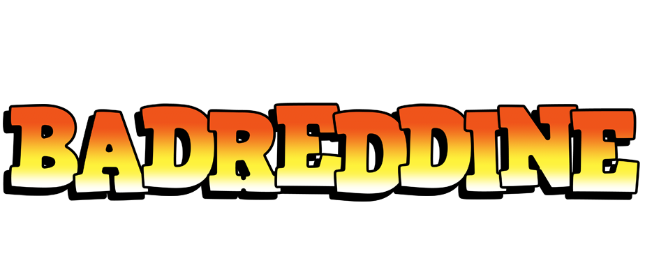 Badreddine sunset logo