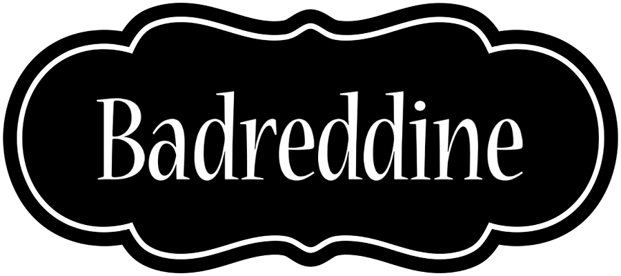 Badreddine welcome logo