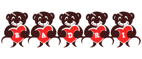 Badri bear logo