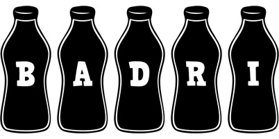 Badri bottle logo