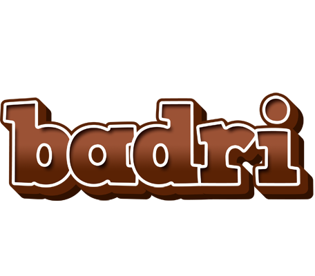 Badri brownie logo
