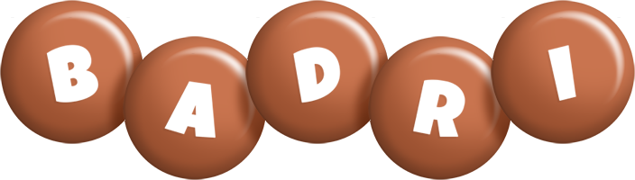 Badri candy-brown logo