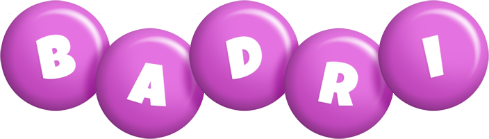 Badri candy-purple logo