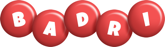 Badri candy-red logo