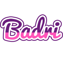Badri cheerful logo