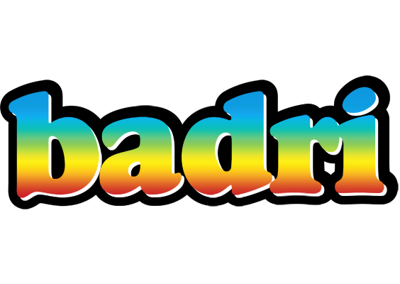 Badri color logo
