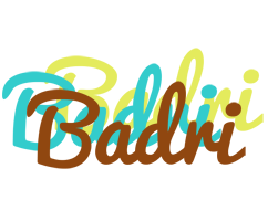 Badri cupcake logo