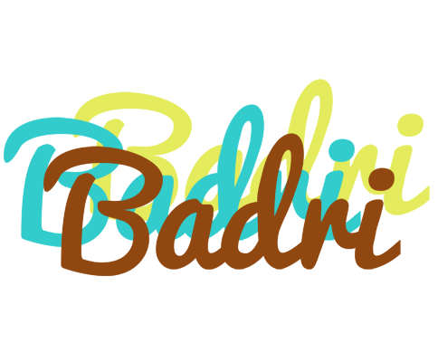 Badri cupcake logo