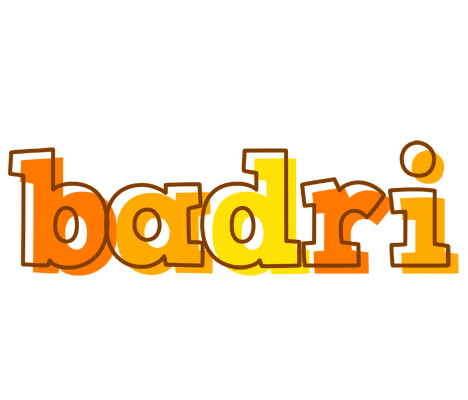 Badri desert logo