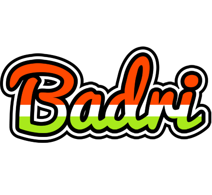 Badri exotic logo