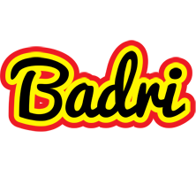 Badri flaming logo