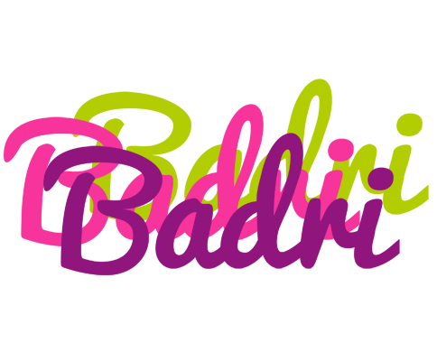 Badri flowers logo