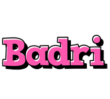 Badri girlish logo