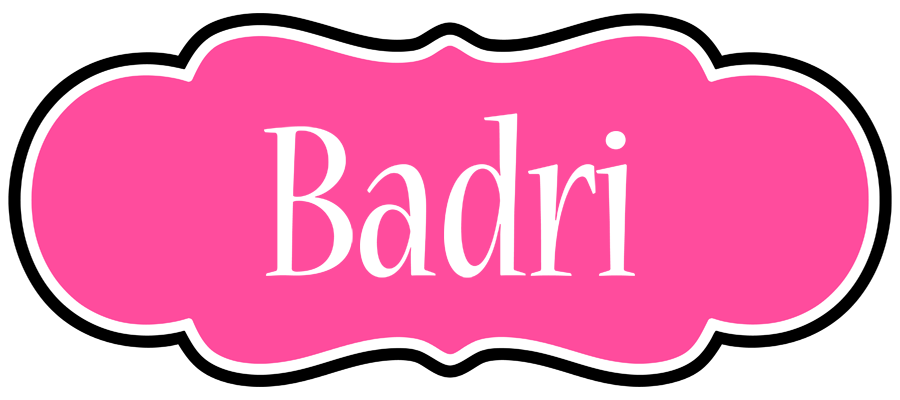 Badri invitation logo