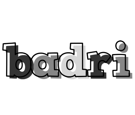Badri night logo