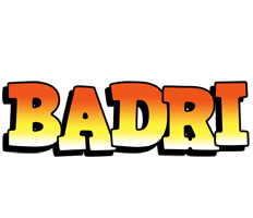 Badri sunset logo