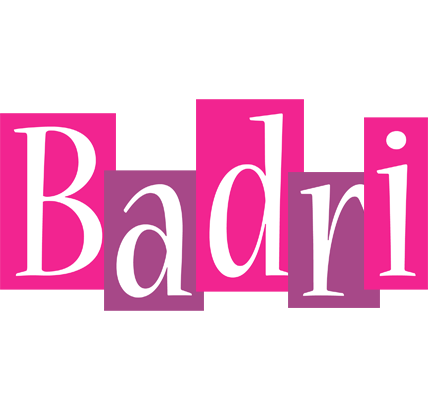 Badri whine logo