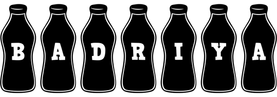 Badriya bottle logo