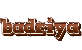 Badriya brownie logo