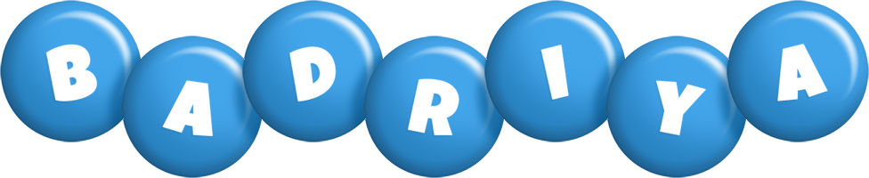 Badriya candy-blue logo