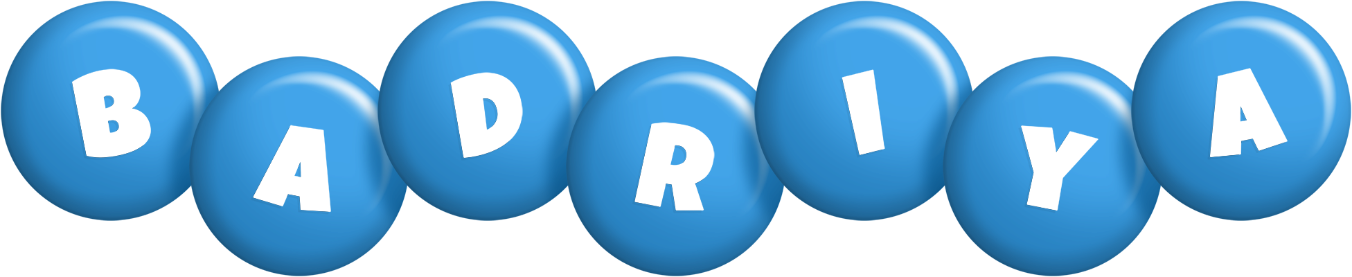Badriya candy-blue logo