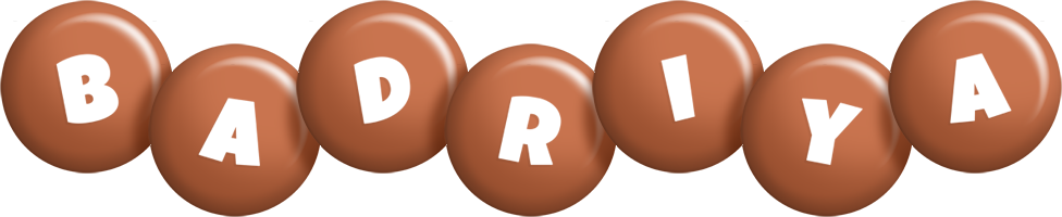 Badriya candy-brown logo