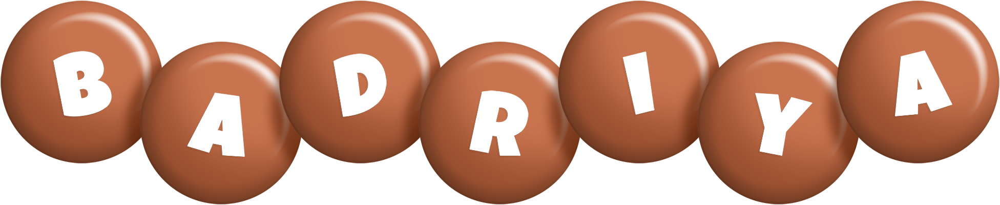 Badriya candy-brown logo