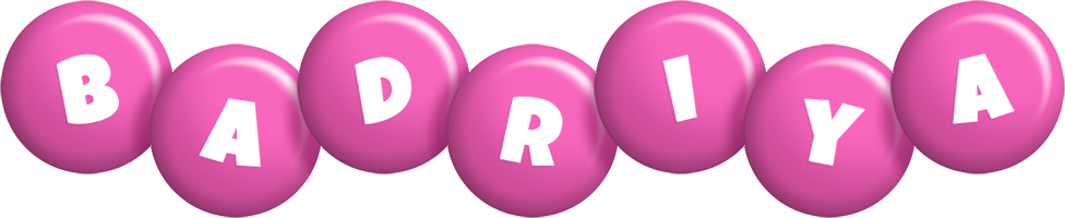 Badriya candy-pink logo