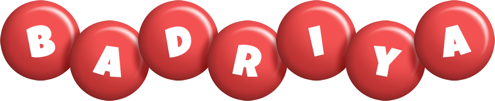 Badriya candy-red logo