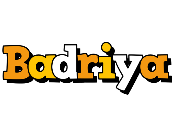 Badriya cartoon logo