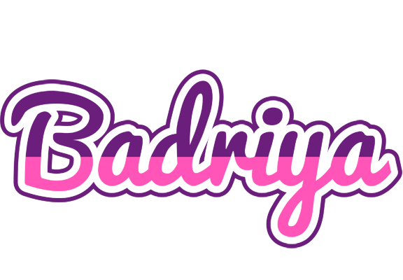 Badriya cheerful logo