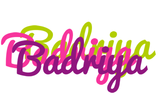 Badriya flowers logo