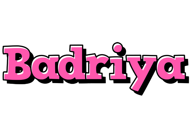 Badriya girlish logo