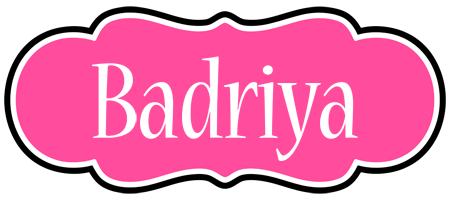 Badriya invitation logo