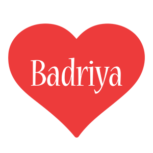 Badriya love logo