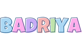 Badriya pastel logo