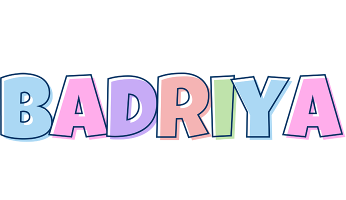 Badriya pastel logo
