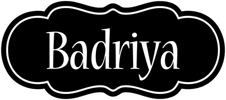 Badriya welcome logo