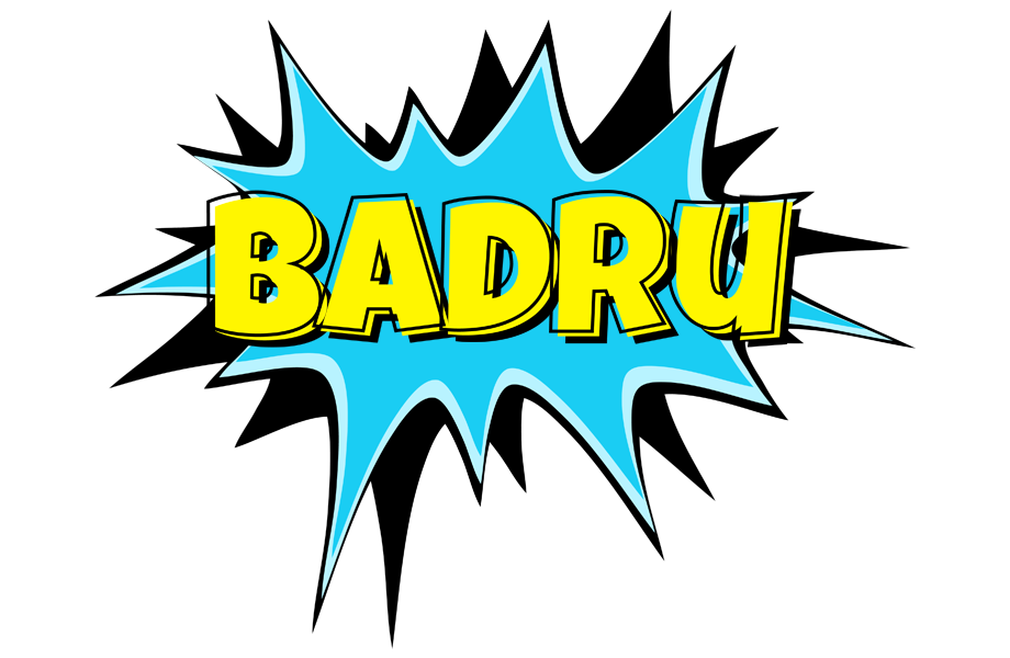 Badru amazing logo