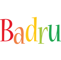 Badru birthday logo