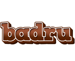 Badru brownie logo