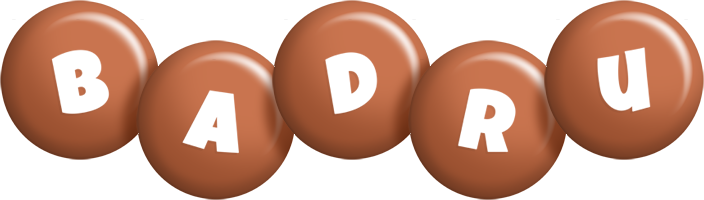 Badru candy-brown logo