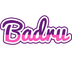 Badru cheerful logo