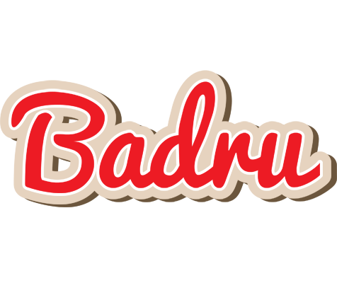 Badru chocolate logo