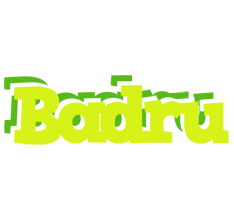 Badru citrus logo