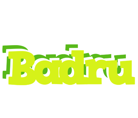 Badru citrus logo