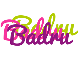 Badru flowers logo