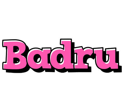 Badru girlish logo
