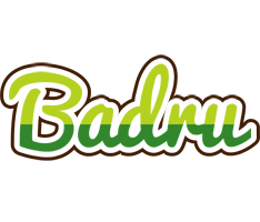 Badru golfing logo