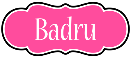 Badru invitation logo